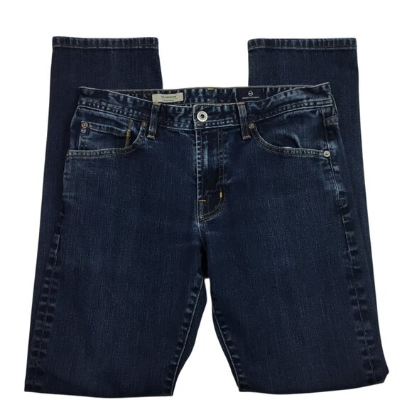 AG Adriano Goldschmied Graduate Tailored Leg Jeans Mens 31x34 Dark Wash - Picture 3 of 11